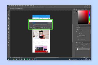 Adobe Photoshop'ta arka plan eklemek için gerekli adımları gösteren bir ekran görüntüsü