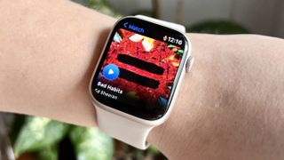 Apple Watch shazam şarkı etiketi