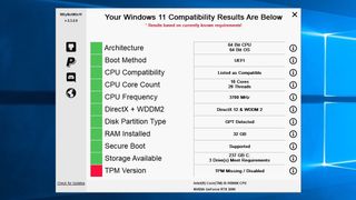 PC Sağlık Kontrolü çalışmıyorsa Windows 11 uyumluluğu nasıl kontrol edilir 3. adım: Uyumluluk kontrolü sonuçlarını gözden geçirin