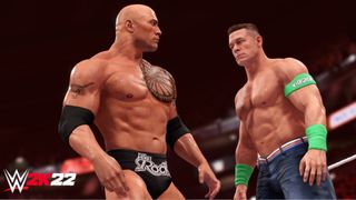 WWE 2K22 kadrosu, The Rock ve John Cena gibi efsaneleri içeriyor