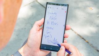 Galaxy Note 10 Plus S Pen notları