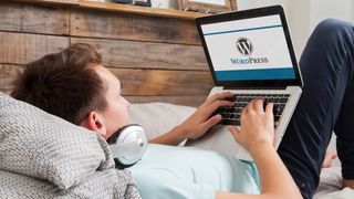 Bir dizüstü bilgisayarda WordPress