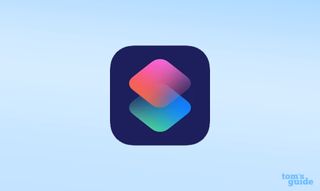 iOS Kısayolları uygulamasının logosu