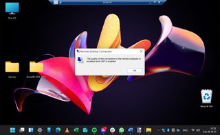 Windows 11 ekran görüntüsünde Uzak Masaüstü nasıl kullanılır?