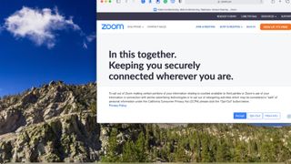 macOS Big Sur'da web sitesini yakınlaştırın